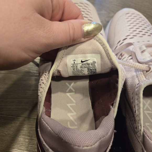 Nike Air Max 270 Barely Rose Vintage Wine B-Grade Women's Sz 8 AH6789-601 - Picture 7 of 12